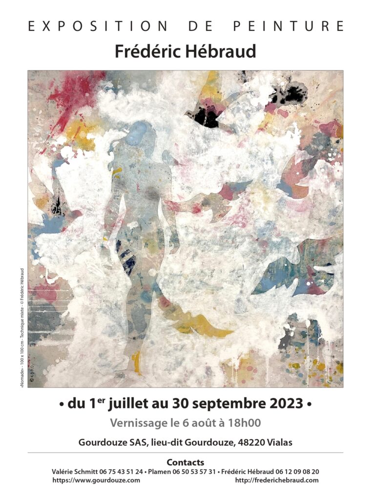 Frederic hébraud exposition gourdouze 2023